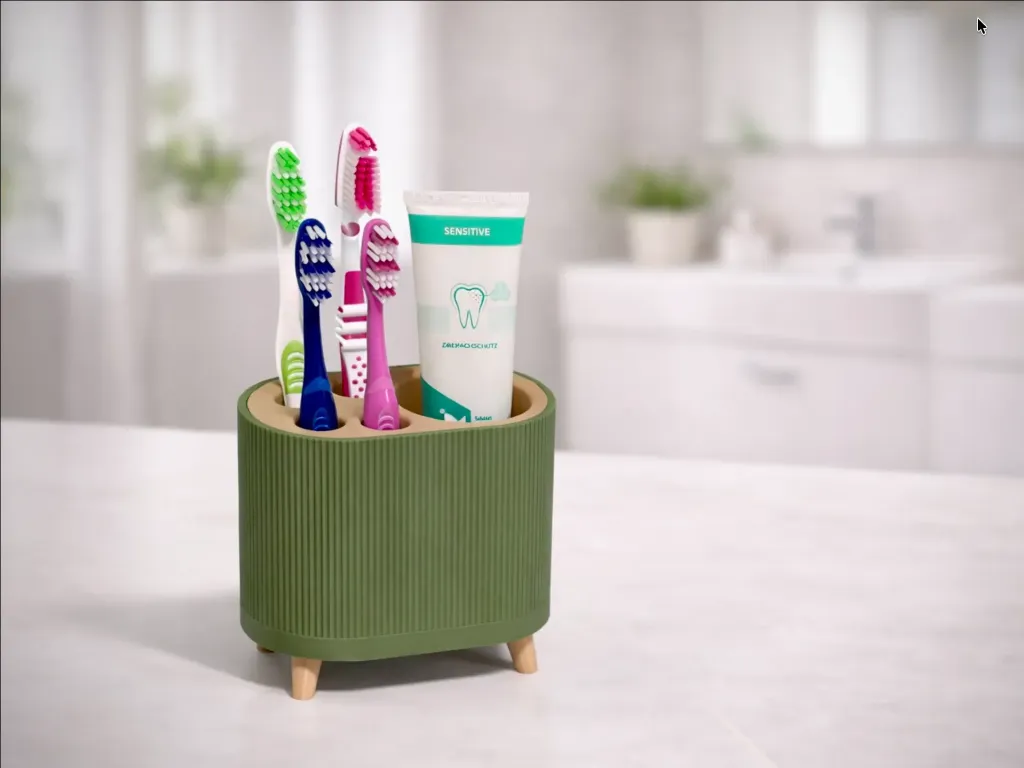 Organizador de cepillos de dientes