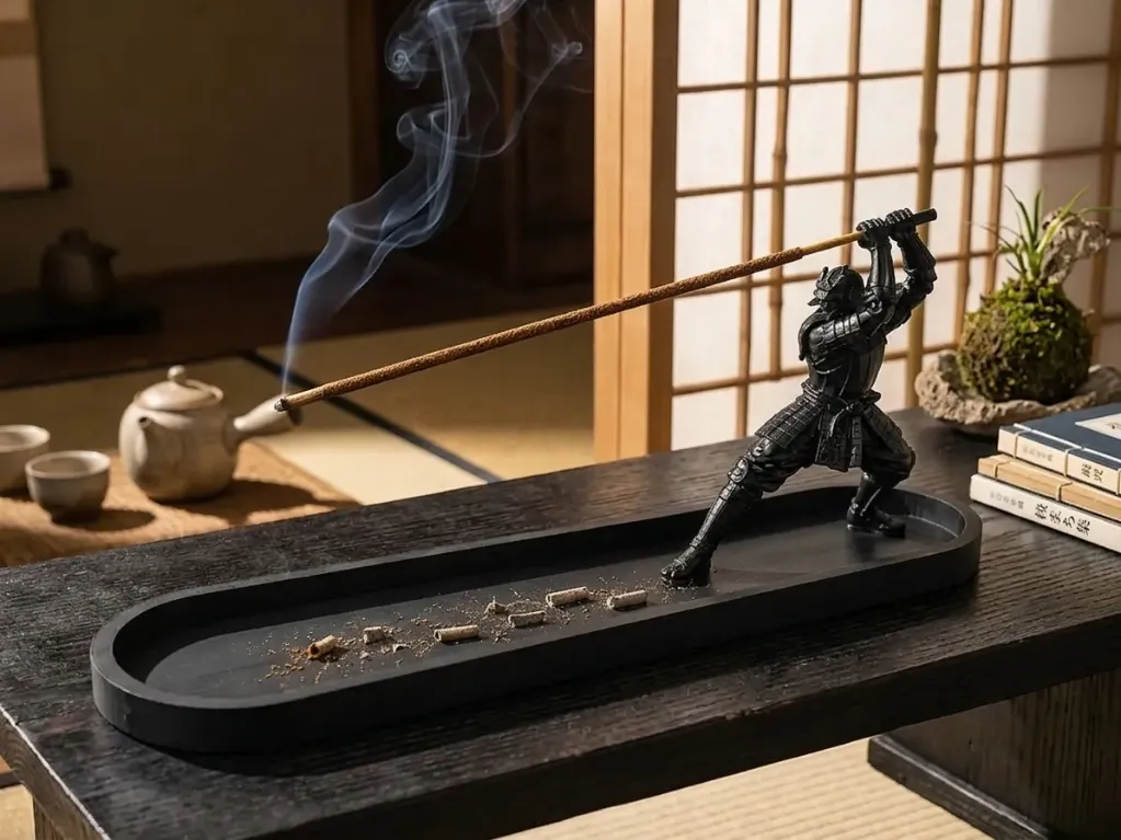 Porta incienso Samurai